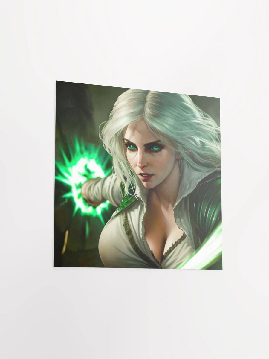 Glowing Green Energy Poster product image (14)