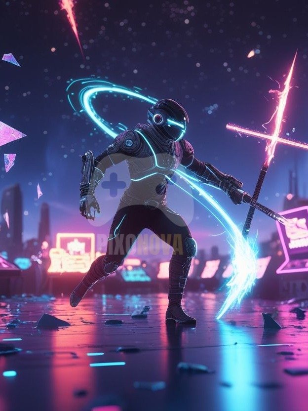 Zero Gravity Raid | Wide Cinematic Art (1472 x 832 px, PNG + PDF) product image (2)