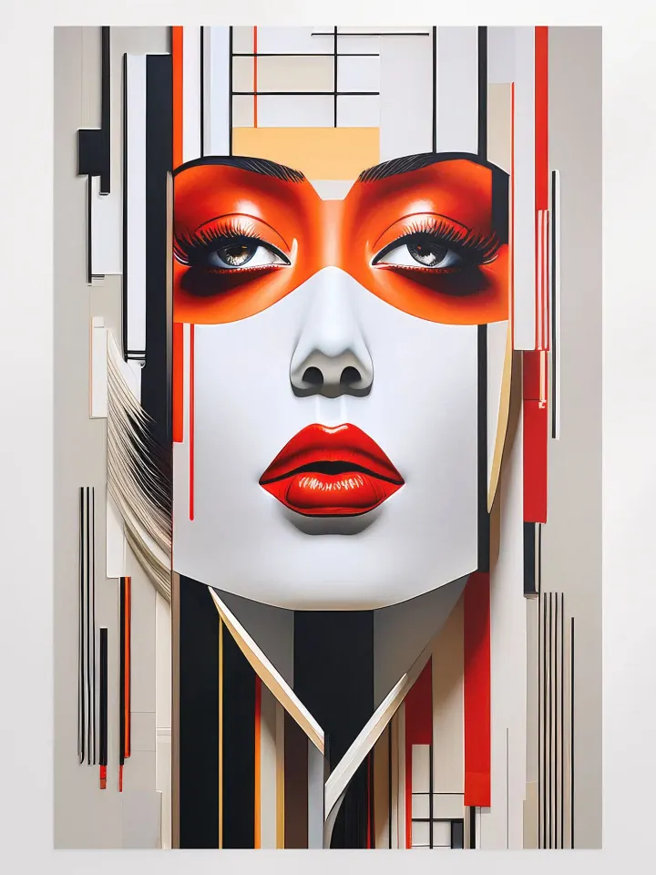 Beauty Mask Poster - Large 24x36 Inches product image (1)