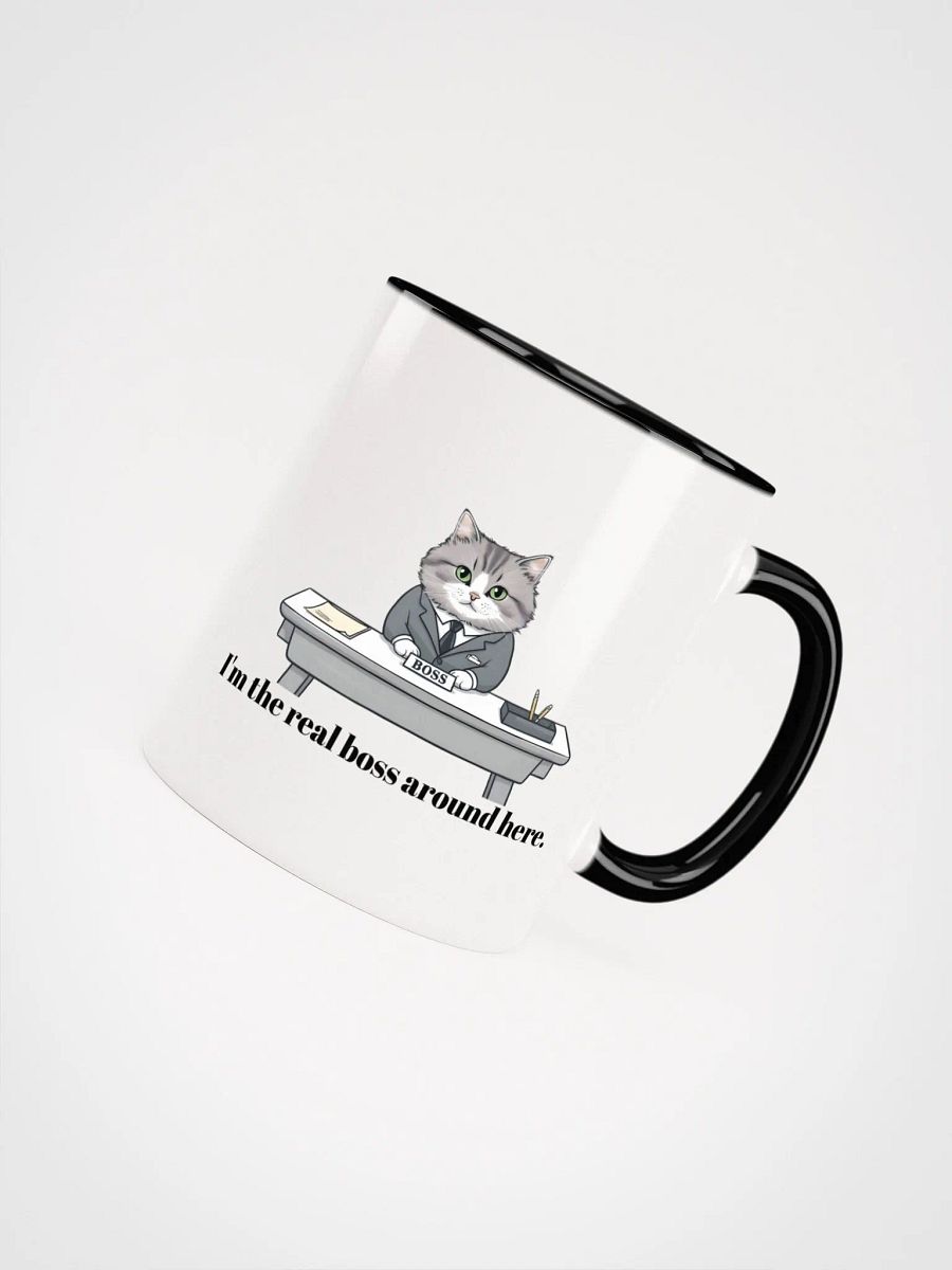 Working Office Cats Coloured Mug product image (4)