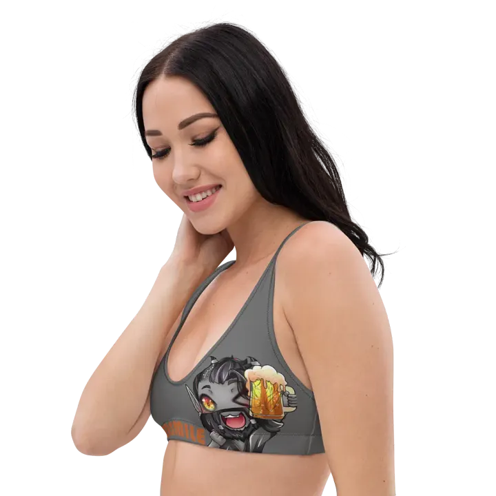 Drink Up Syn All-Over Print Recycled Padded Bikini Top product image (2)
