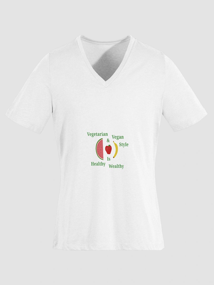 Healthy Wealthy V-Neck Tee product image (6)
