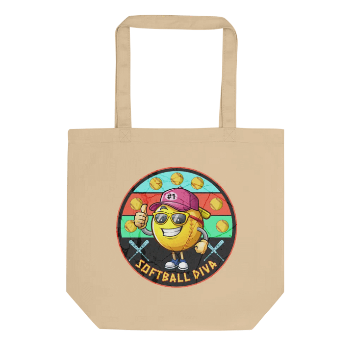 Softball Diva Eco-Friendly Tote Bag product image (1)