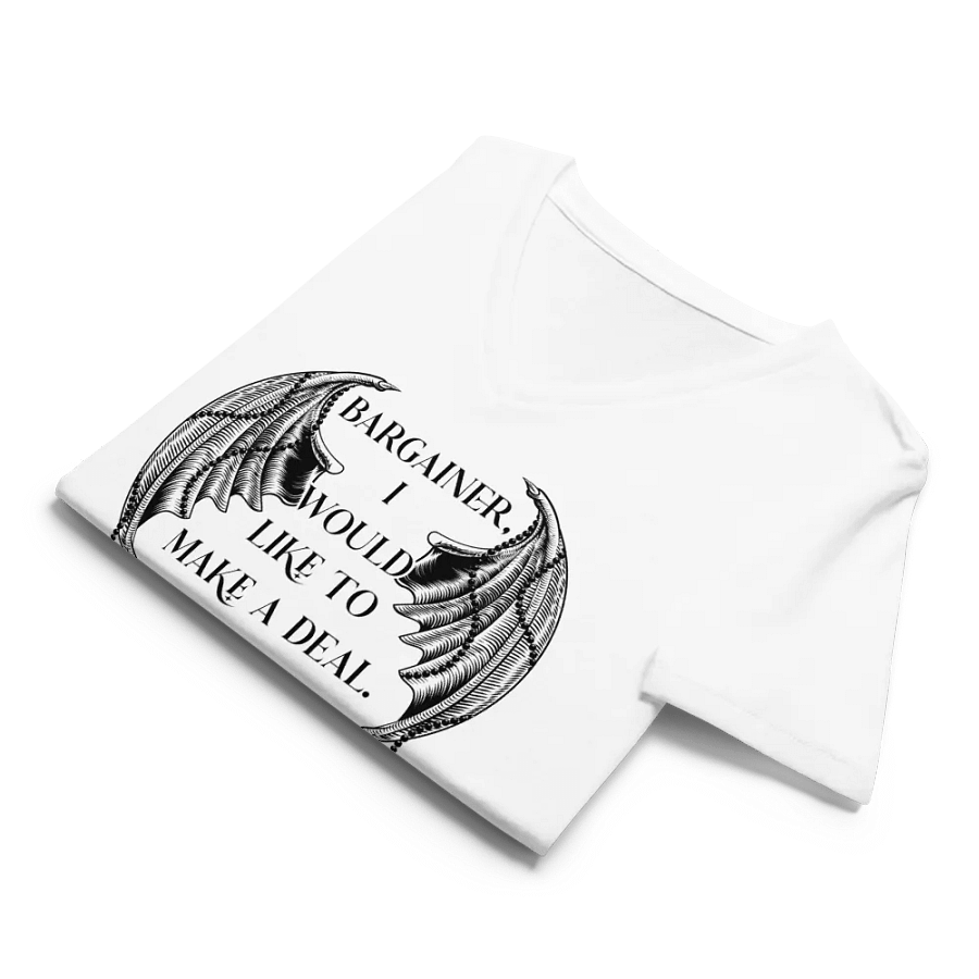 Bargainer Calling Card Bella+Canvas Women's Relaxed V-Neck T-Shirt product image (32)