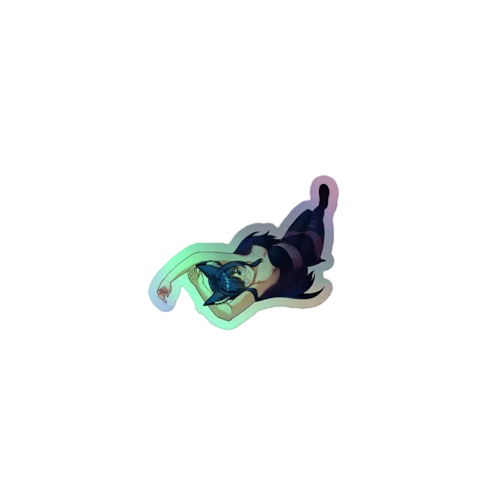 Jackie Lofi Holographic Sticker product image (1)