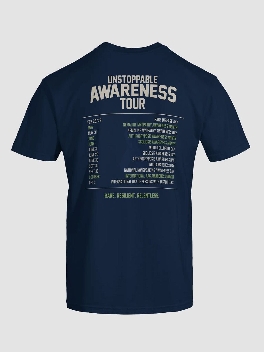 Unstoppable Awareness Tour - Navy product image (6)