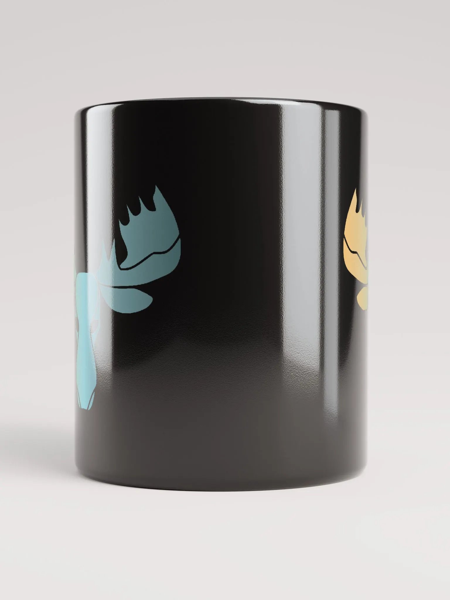 Madish Moose Black Glossy Mug product image (5)