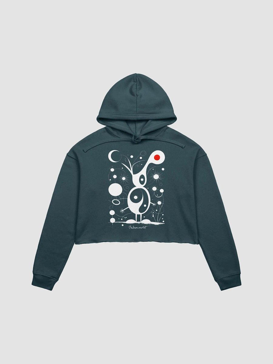 Bella+Canvas Fleece Crop Hoodie product image (2)
