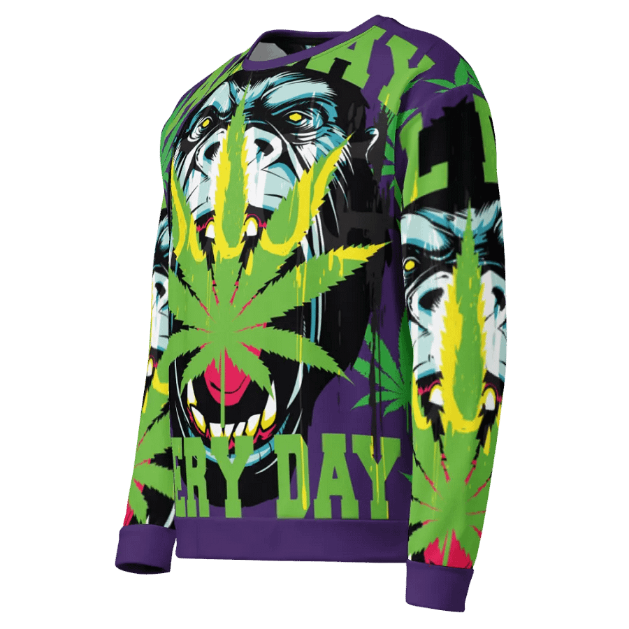 Gorilla Warfare - PURPLE | All-Day Unisex Sweatshirt product image (3)