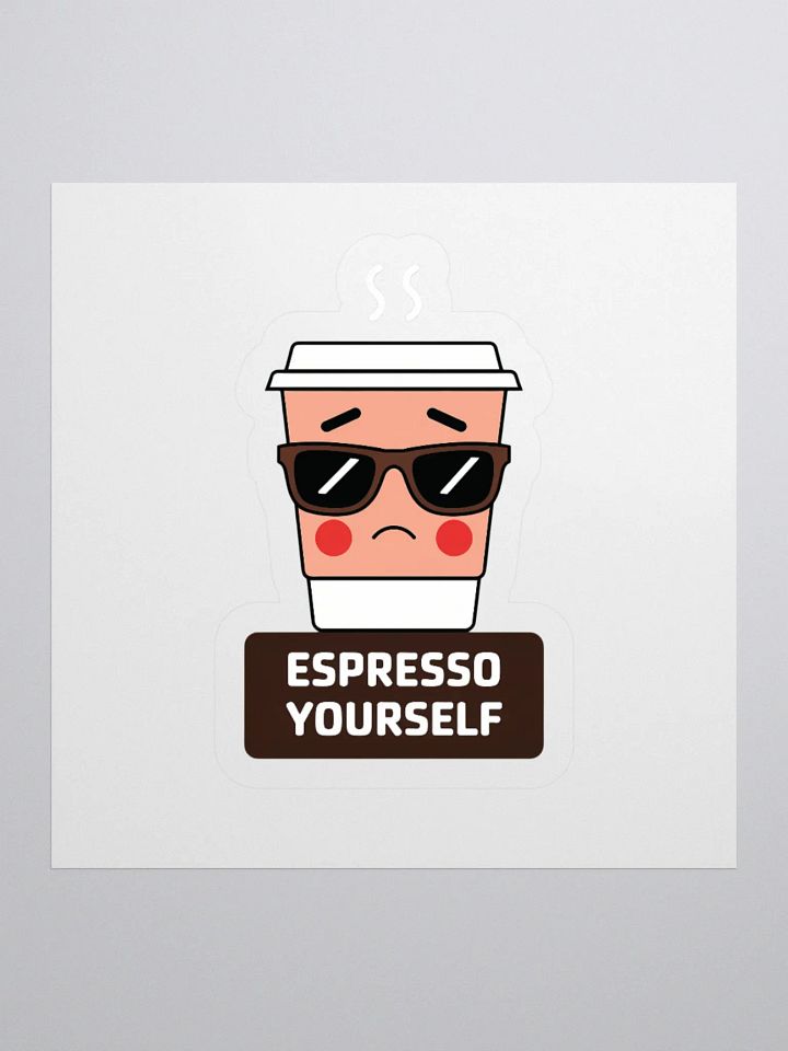 Espresso Yourself Sticker Set product image (2)