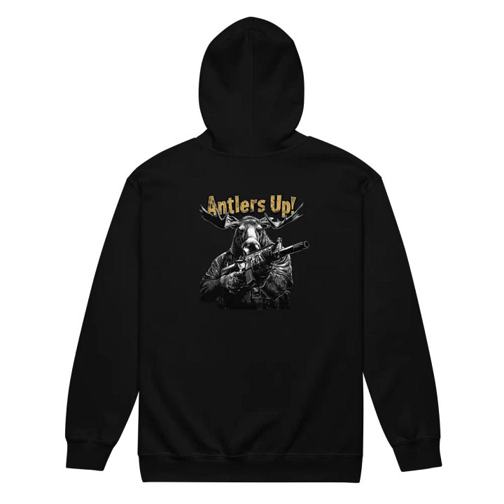 Antlers Up! Moose PMC Hoodie Zip-Up product image (4)