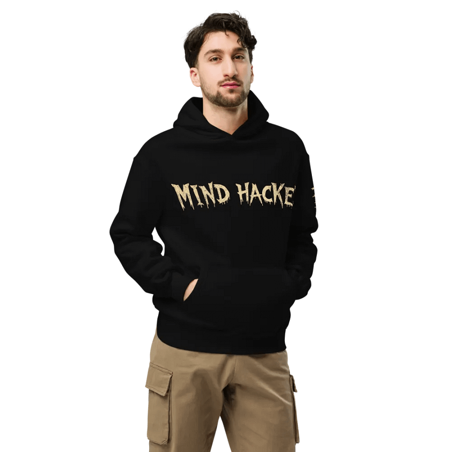 Mind Hacked - Signature Premium Hoodie with Sleeve and Back Print product image (7)