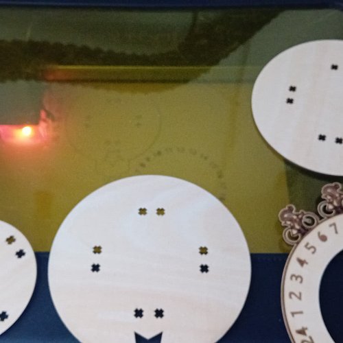 Been doing a fair amount of wood work recently. Doesn't look like much but it takes a long time. Total cutting and engraving ...