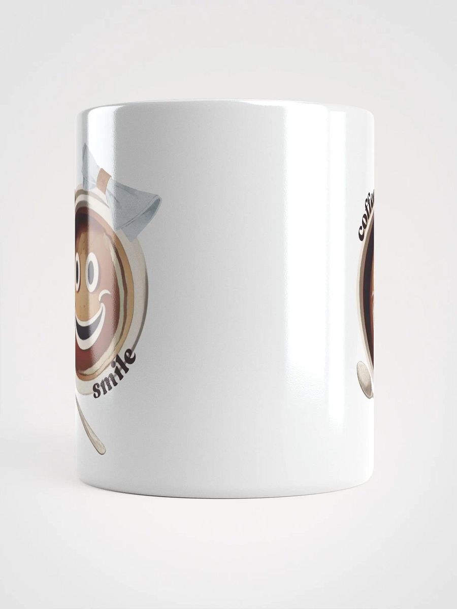 Coffee Smile Funny Cute Sweet White Glossy Mug product image (5)