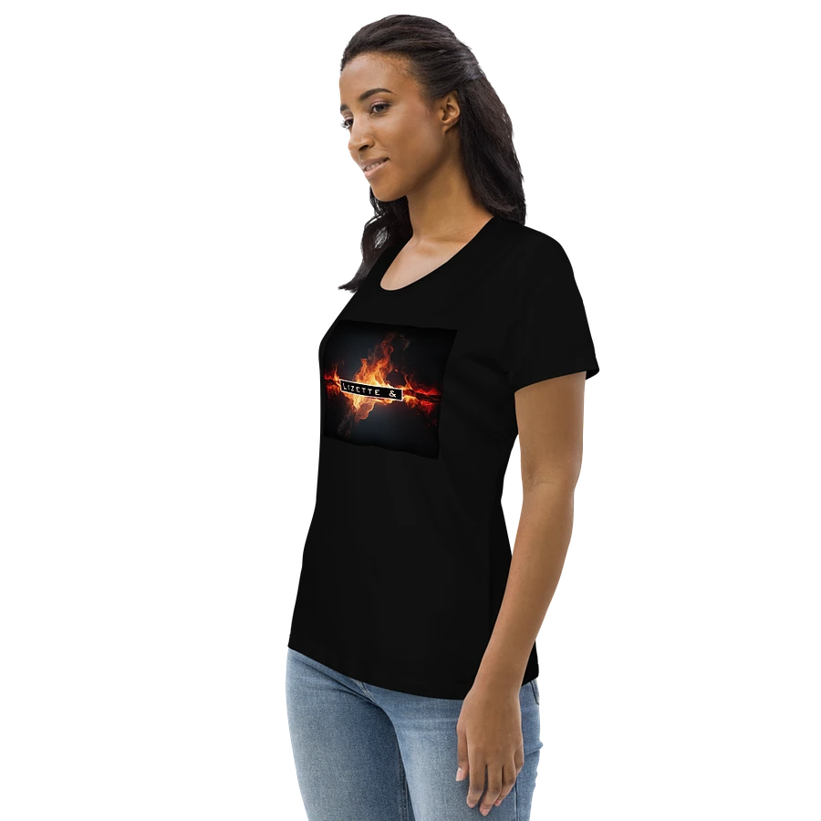 Lizette & logo on fire womens tee (EU only) product image (5)
