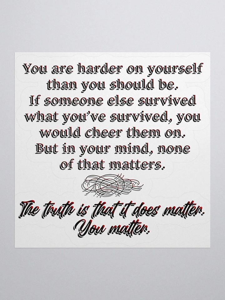 Positivity - Harder Sticker product image (3)