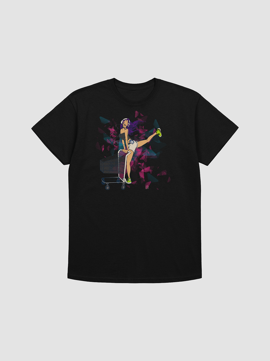 'Shopping Girl' Stylish Women's Tee - Fun Graphic Design for Fashion Lovers product image (7)