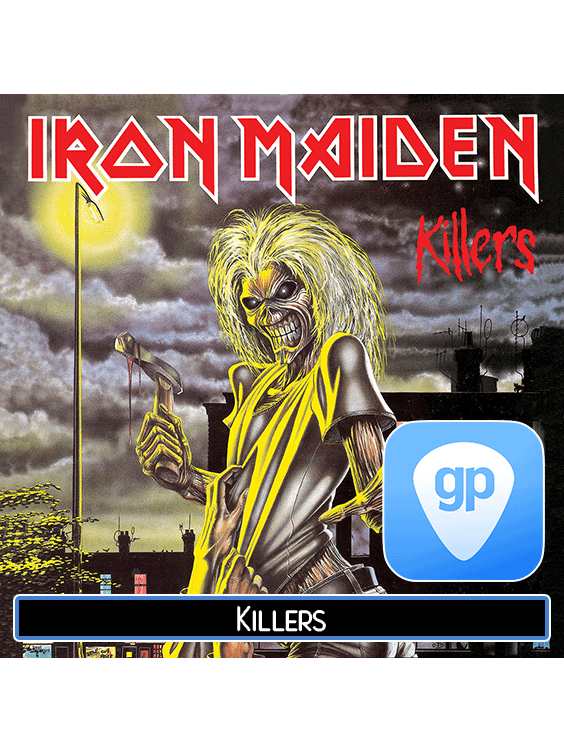Killers PDF TAB + Backing Track MP3 product image (1)