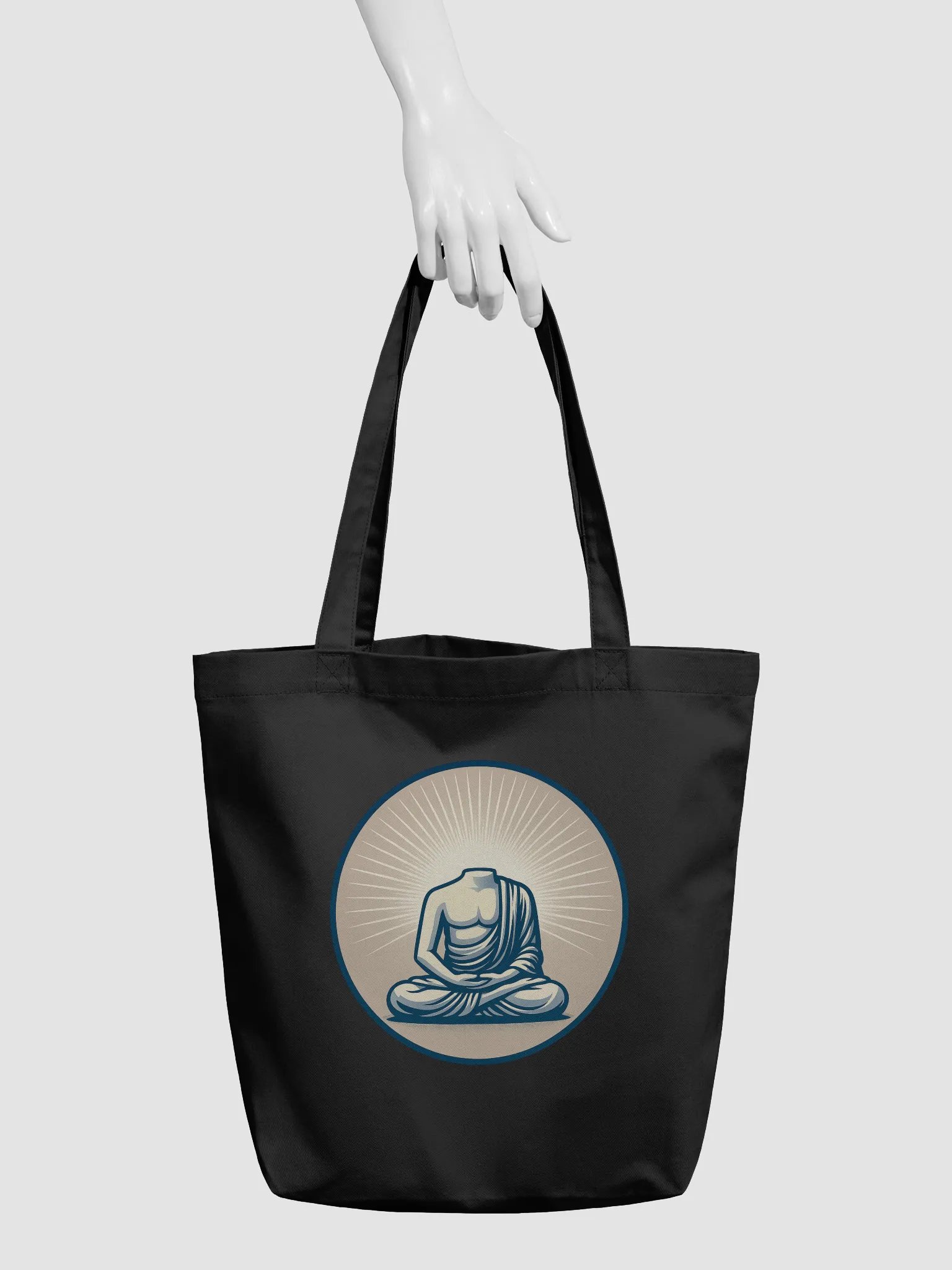 Zen Radiance Organic Tote Bag product image (3)