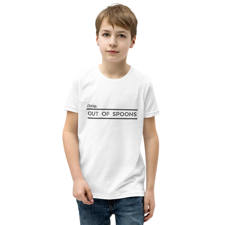 Out of S[poons] Grey Kids T-Shirt product image (1)