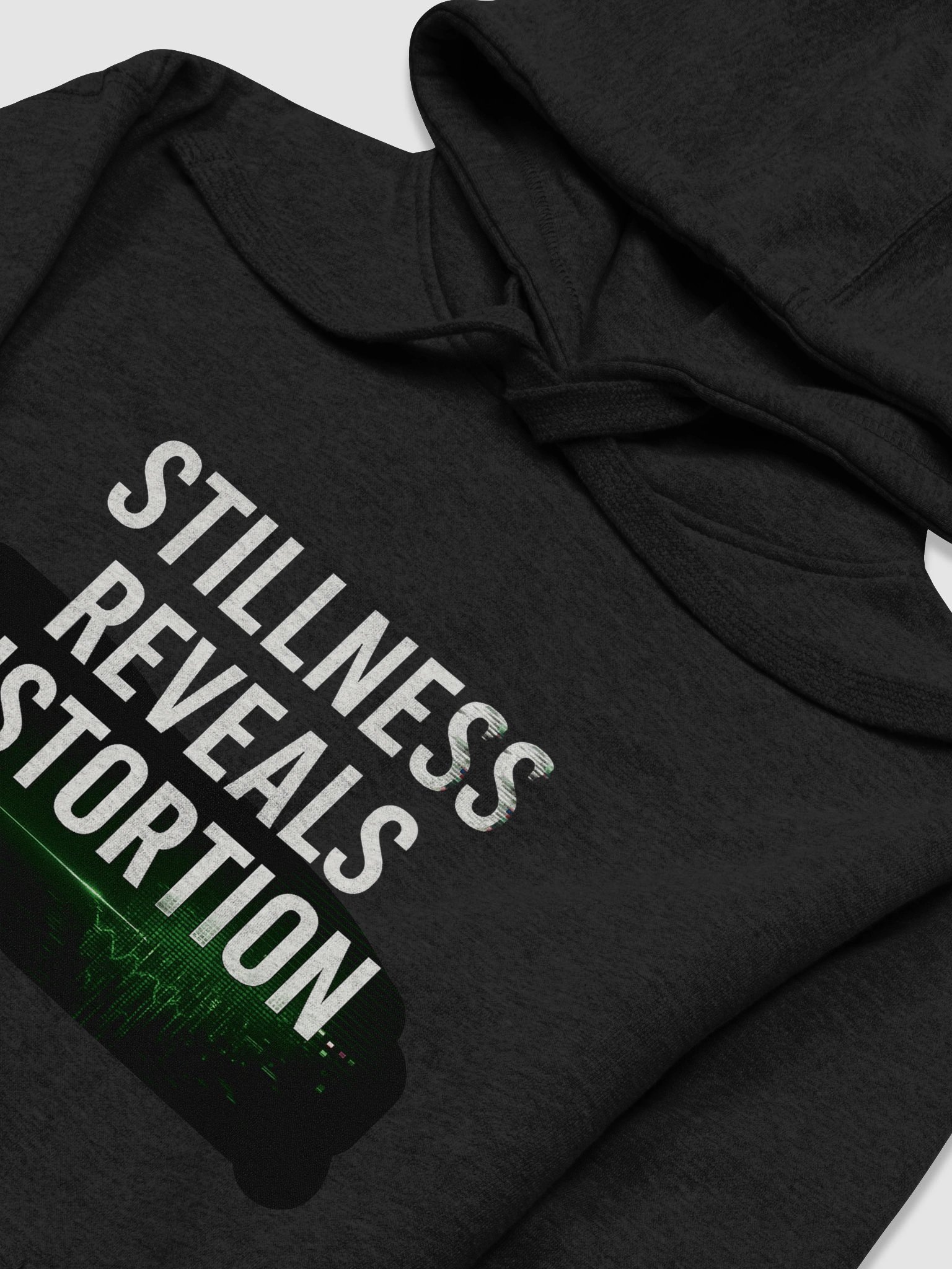 Stillness Reveals Distortion Hoodie product image (3)
