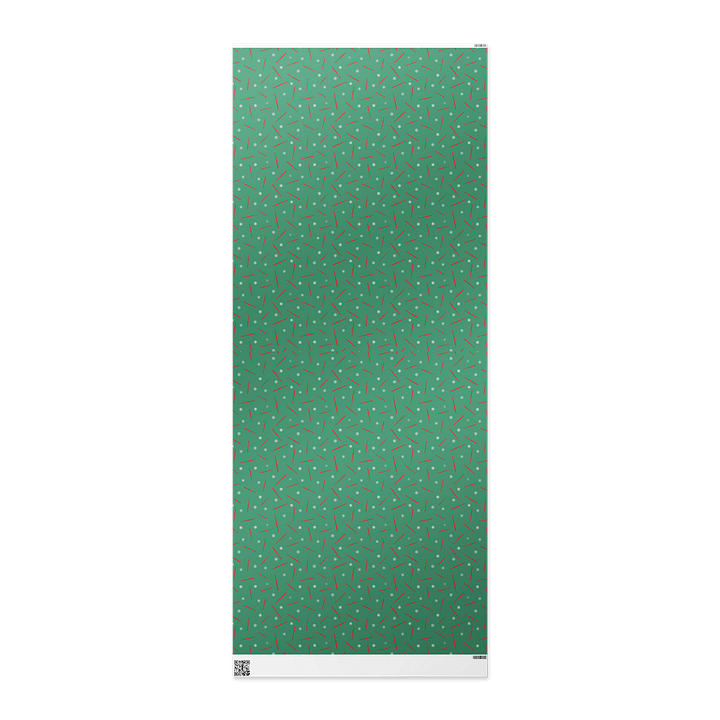 Scattered Flutes Gift Wrap Roll - Green C Flute 30 x 72 product image (2)
