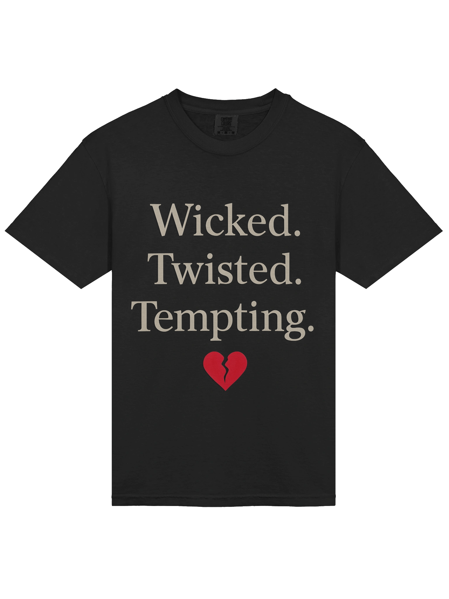 Wicked. Twisted. Tempting. Tee product image (3)