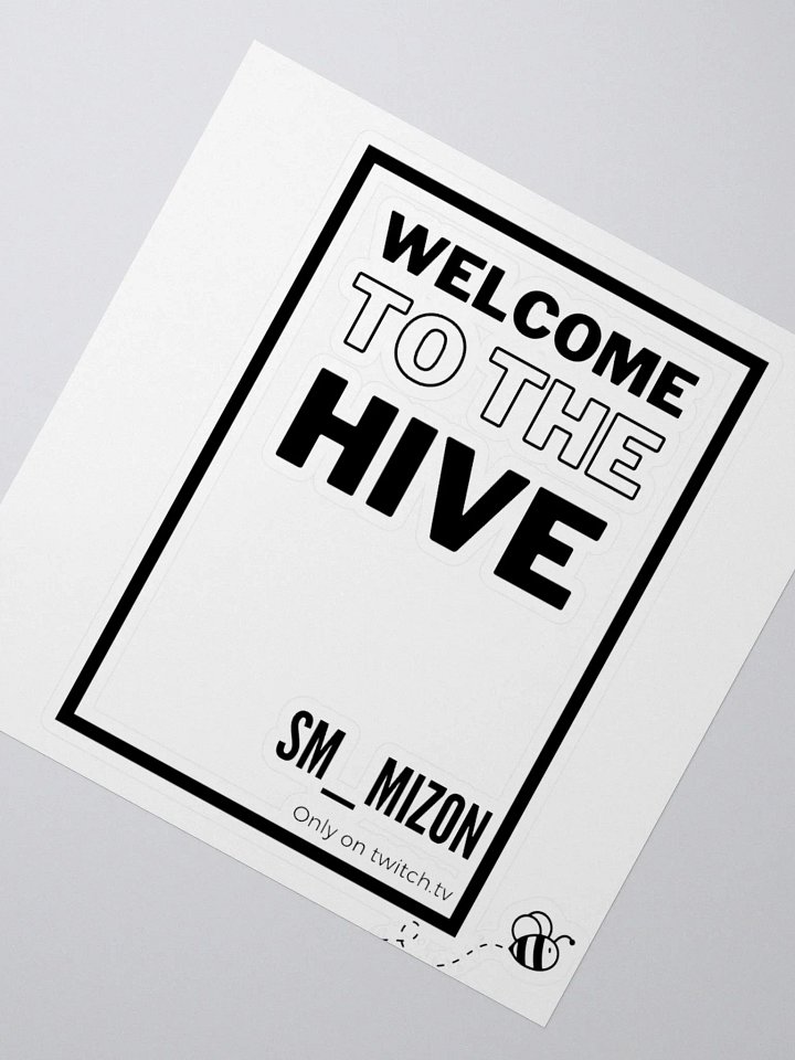 Welcome to the Hive Stickers product image (4)