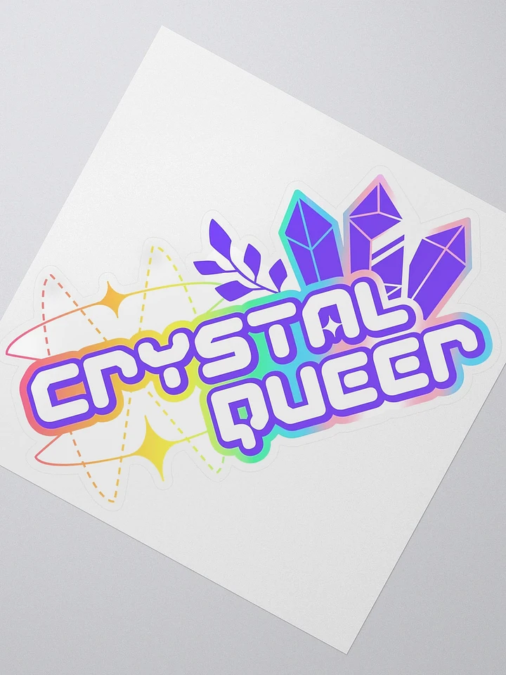 CRYSTAL QUEER STICKER product image (2)