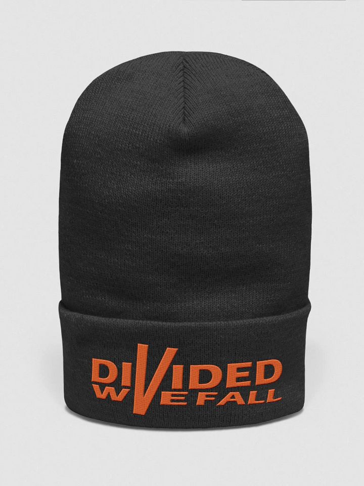 Divided We Fall - Orange - Yupoong Cuffed Beanie product image (1)