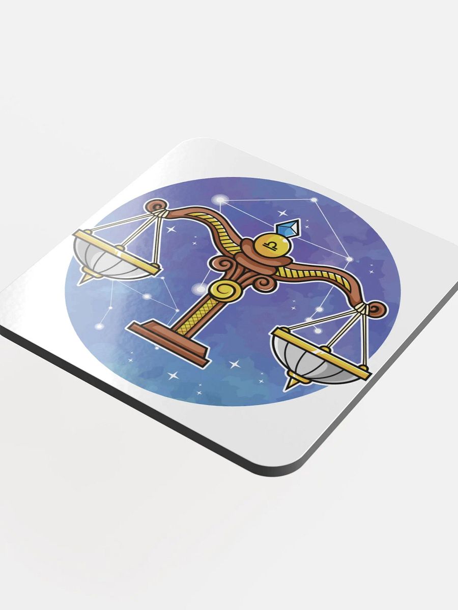Starry Libra Balance Cork Coaster product image (4)