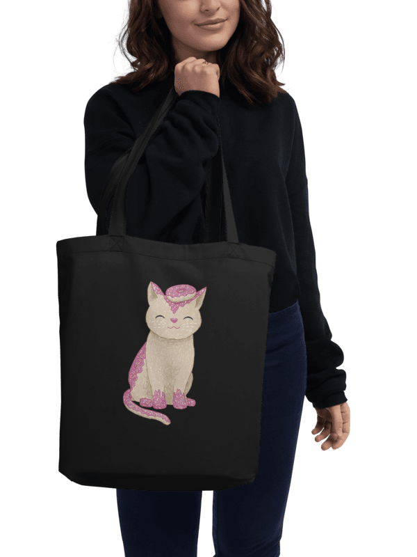Lottie's Doughnut Cat Eco Tote product image (2)
