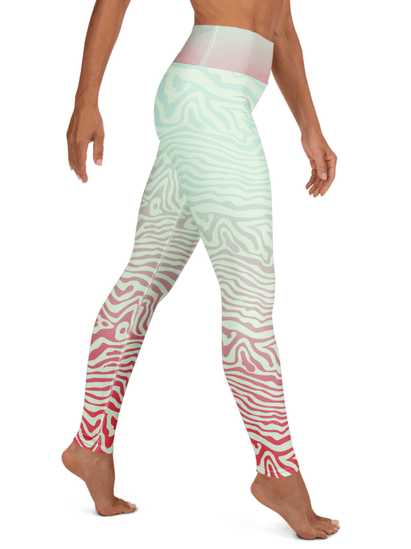 Mint Zebra-yoga leggings product image (5)
