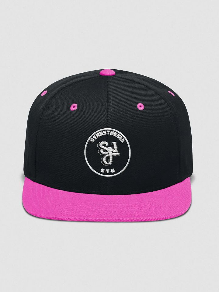 Syn White Circle Wool Snapback product image (1)