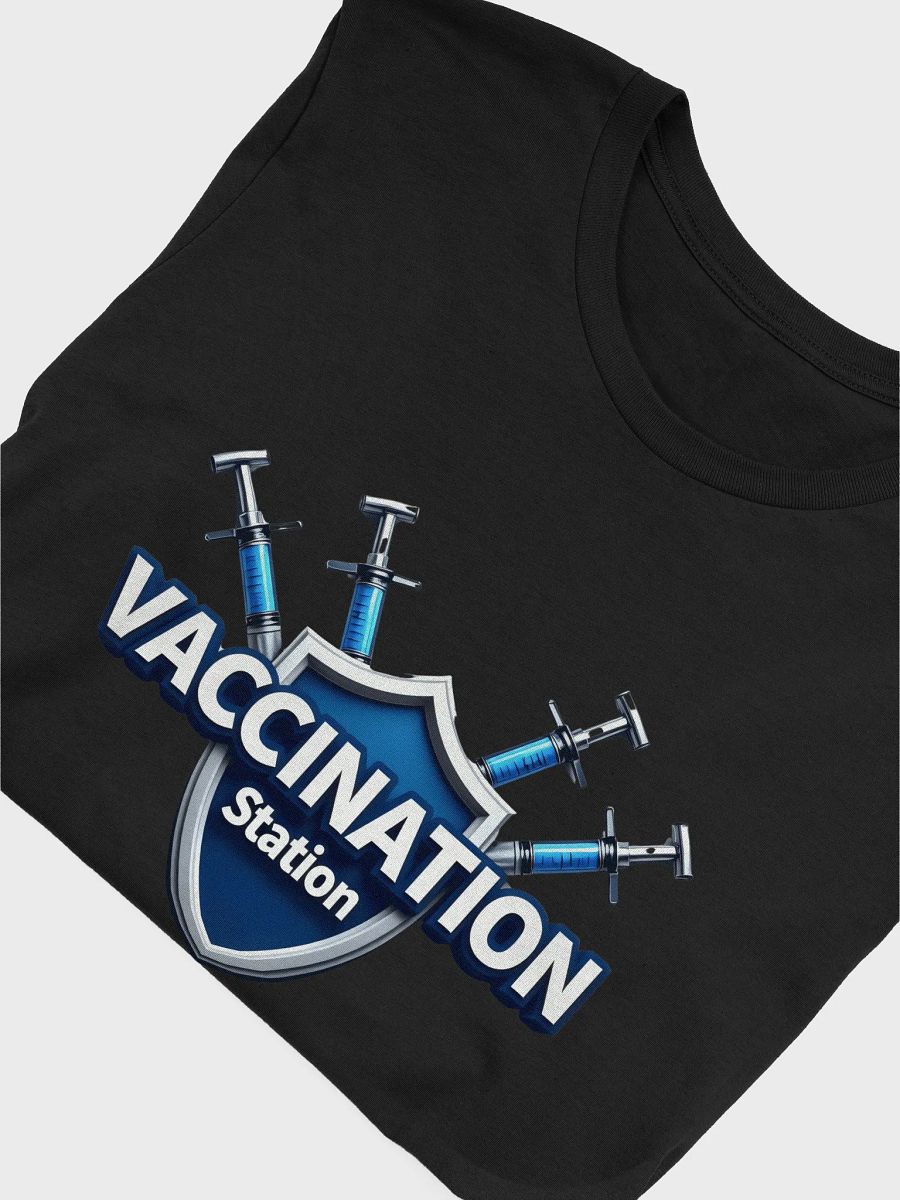 Vaccination Station Shield T-Shirt product image (54)