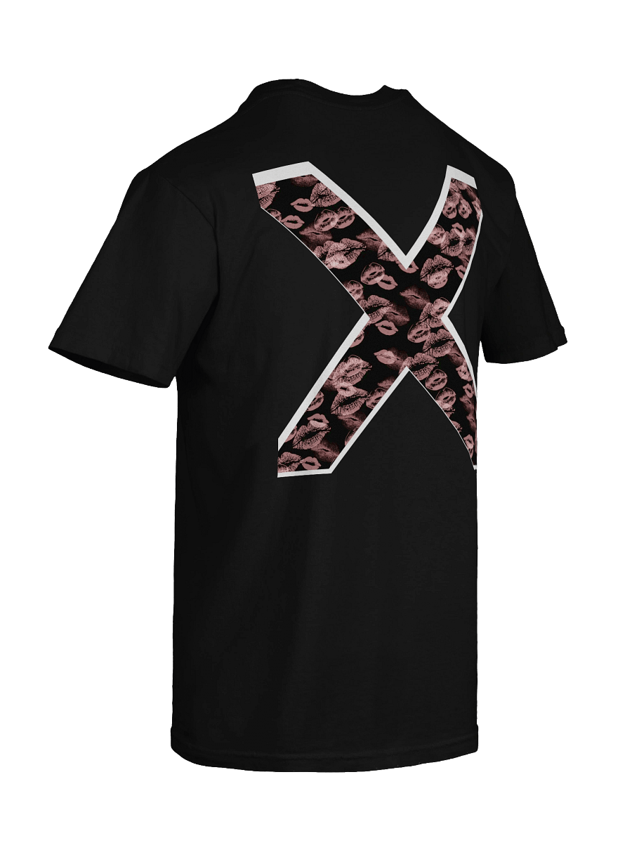 Black X Pink Lipstick Kisses | Shirt product image (5)