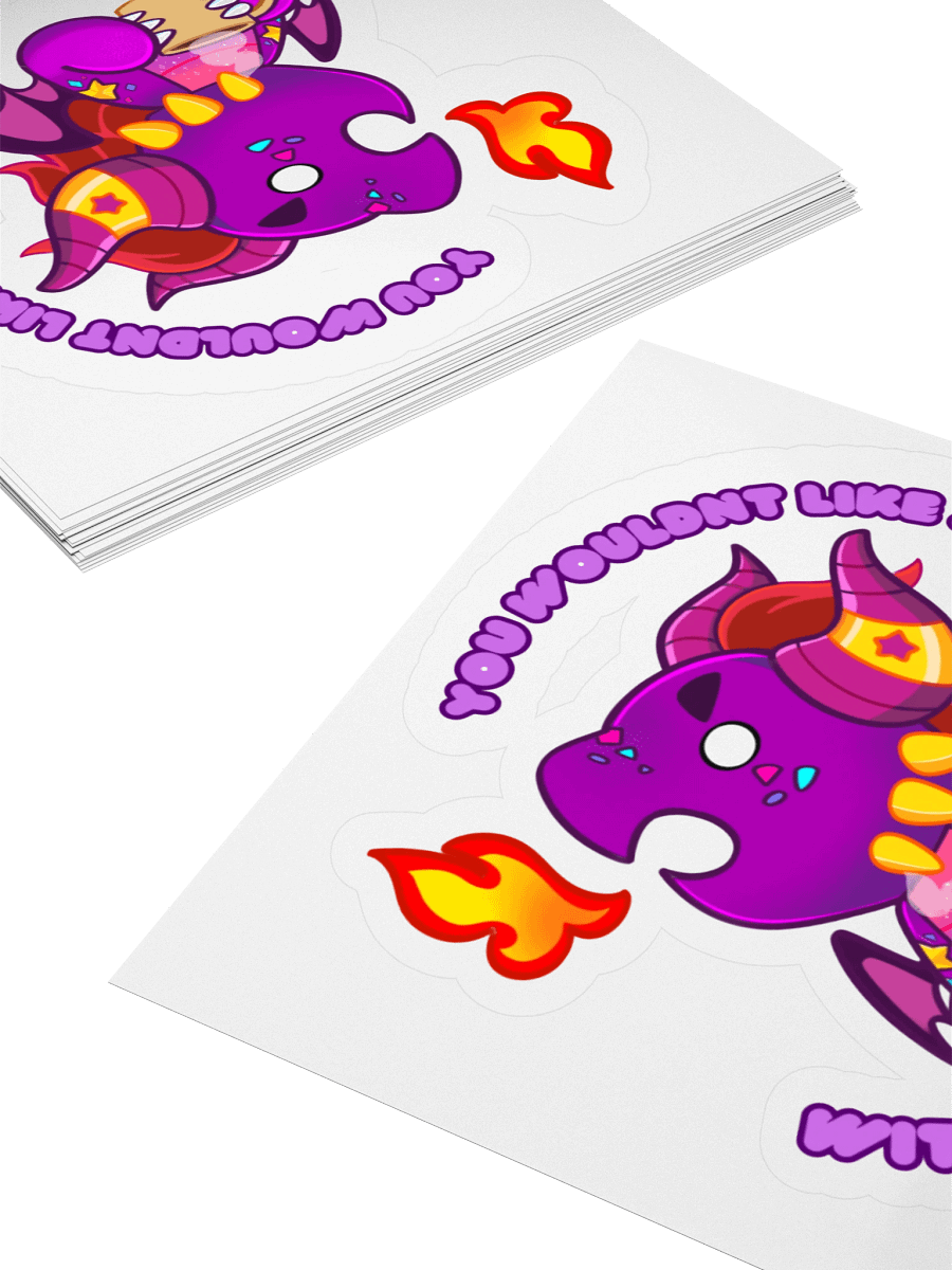You Wouldn't Like Me Without My Coffee!⭐Sticker⭐ product image (4)