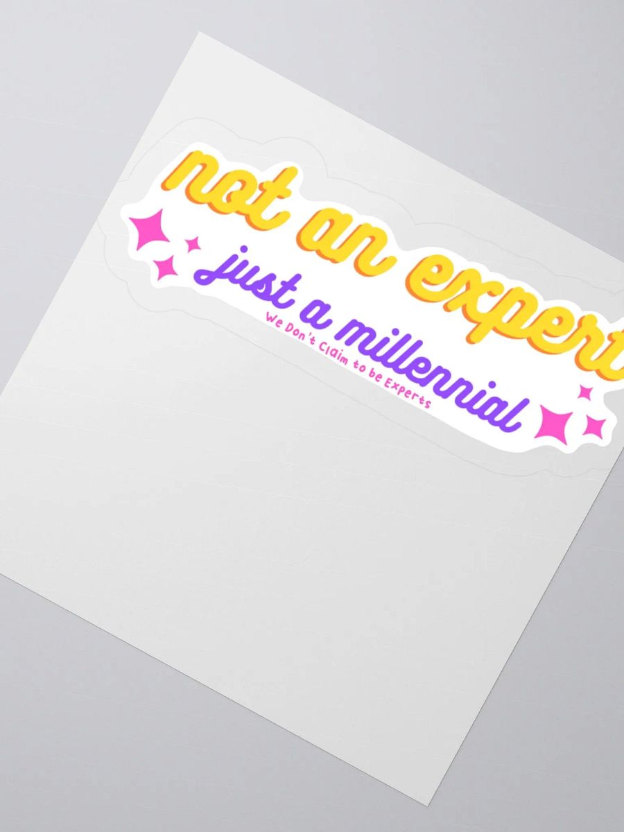 Millennial Vibes Kiss Cut Sticker product image (5)