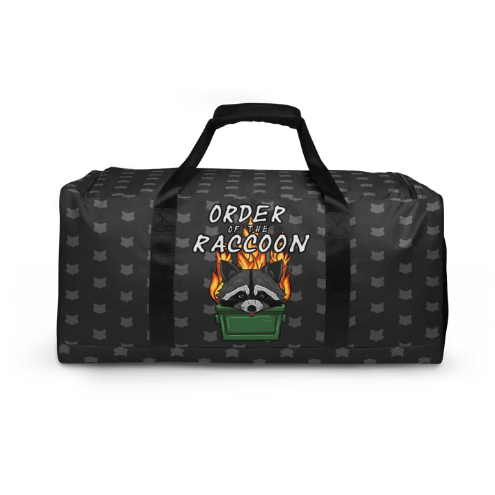 Order of the Raccoon Duffle Bag product image (2)