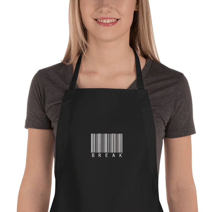 BREAK - Pixelated Culinary Canvas Apron product image (1)