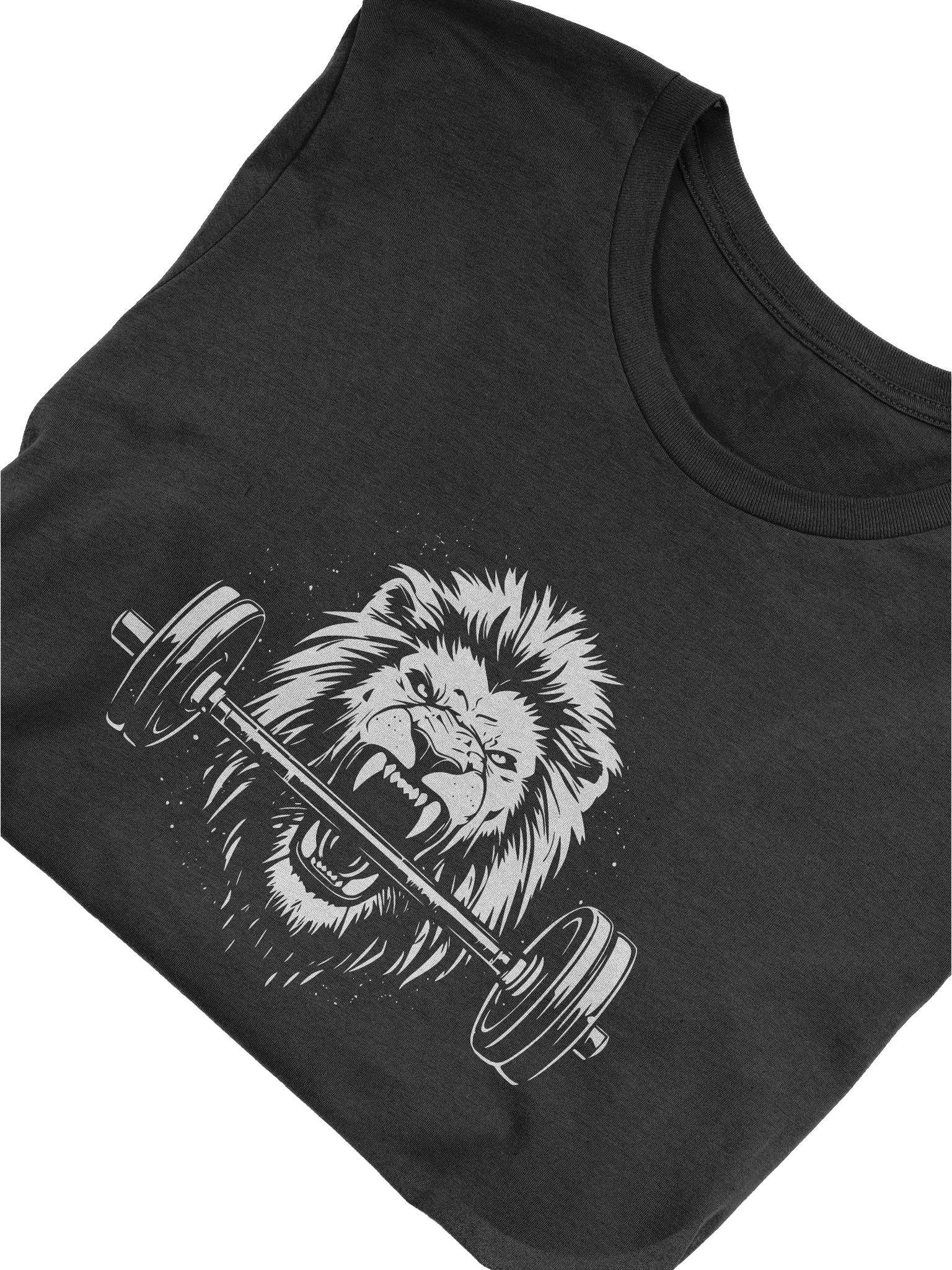 Lion Weightlifting T-Shirt - Gym Motivation Tee product image (10)