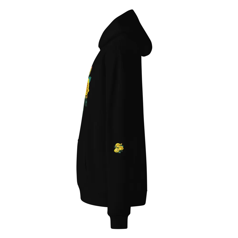 Golden Blooms Unisex Premium Hoodie product image (12)
