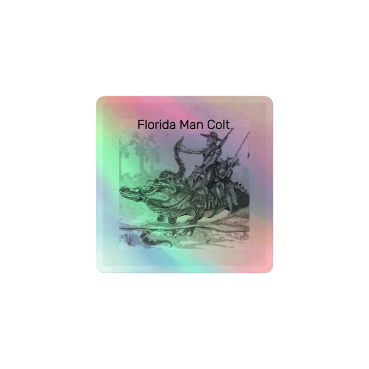 FloridaManColt STICKER PYTHON & GATOR product image (1)