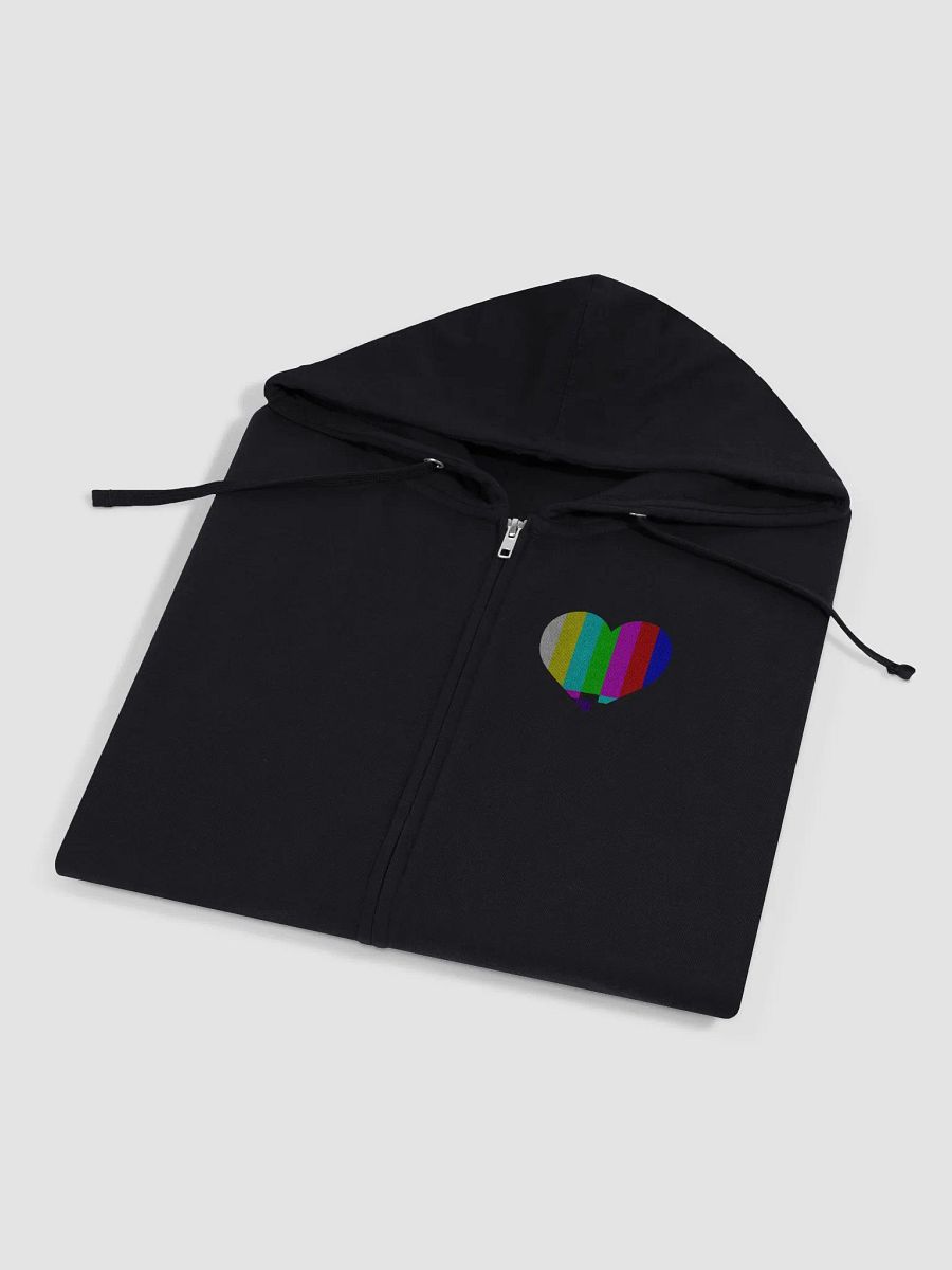 BROADCAST LOVE ZIP UP HOODIE product image (4)