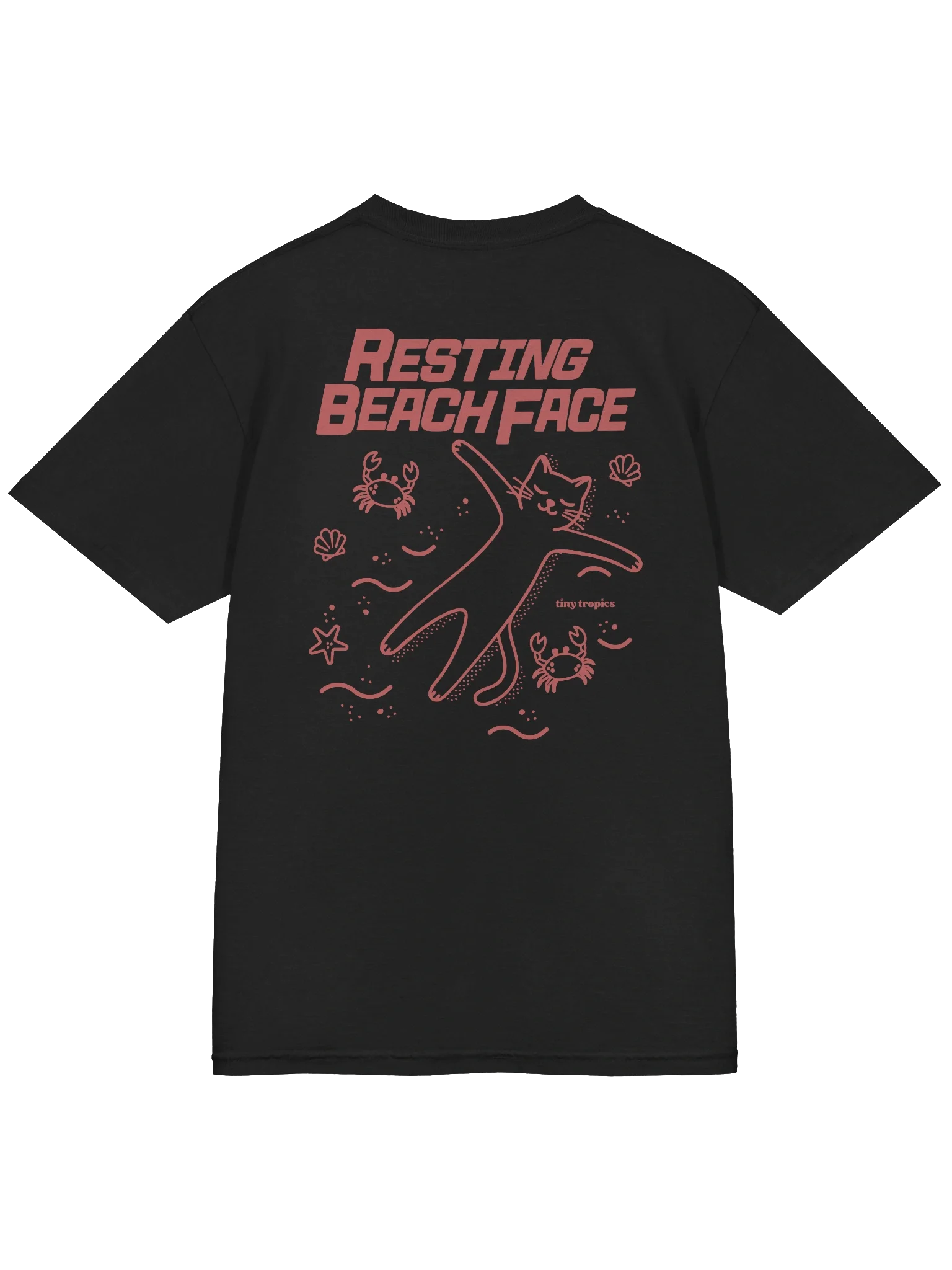 Resting Beach Face | Tee product image (1)