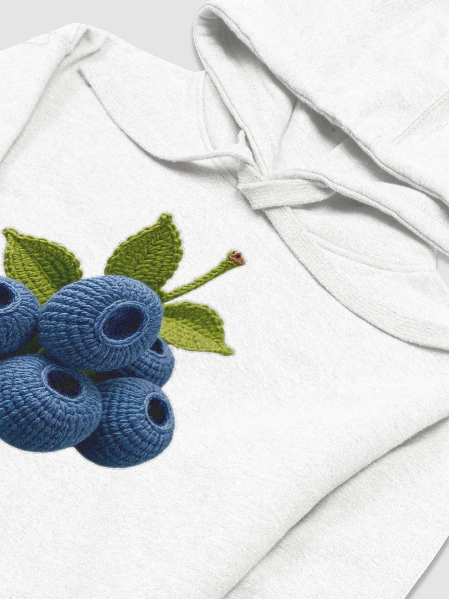 CozyAvocado Cotton Heritage Unisex Premium Hoodie Blueberries #8 product image (3)