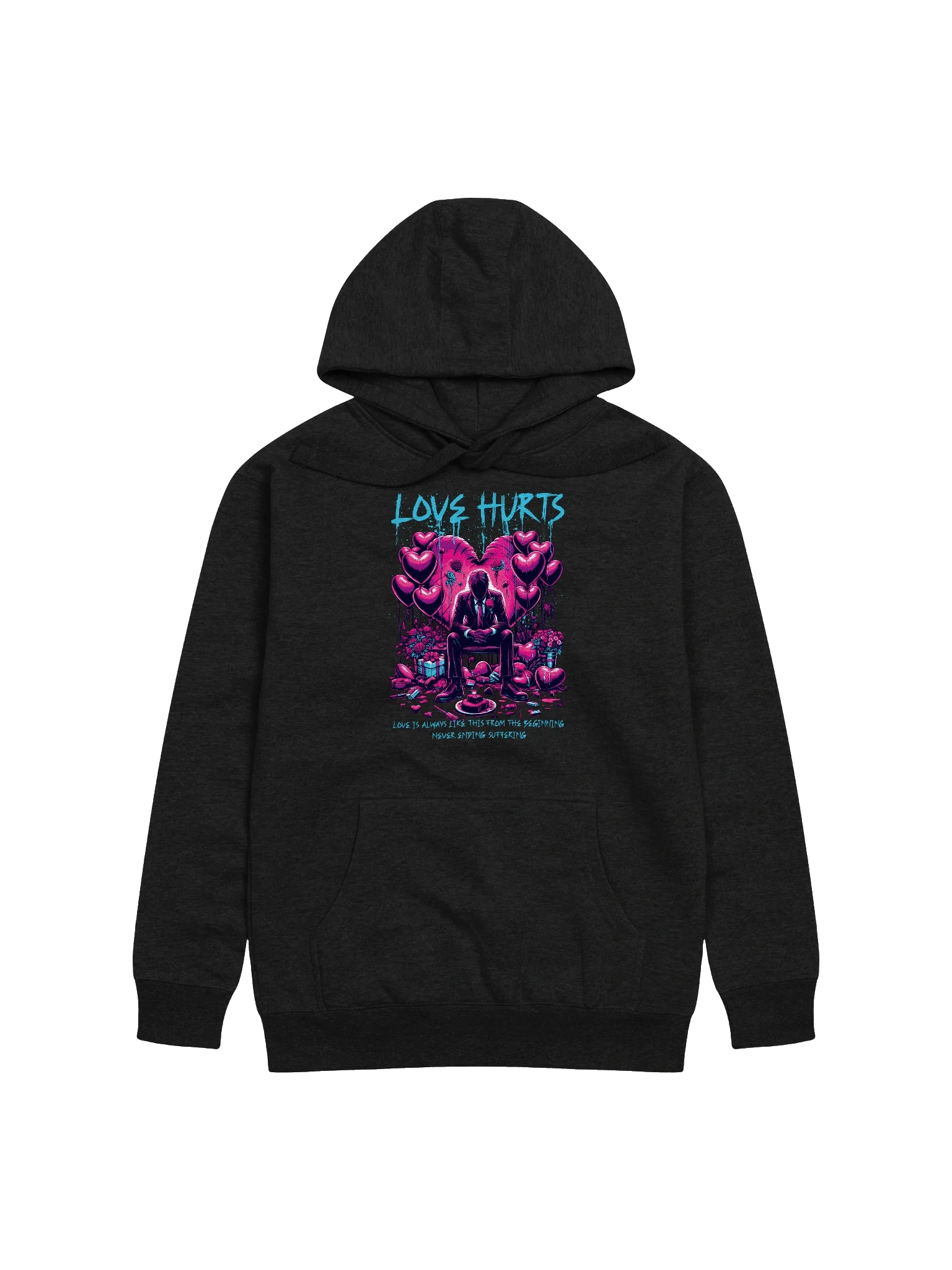 Love Hurts Hoodies: Fashion Meets Comfort Effortlessly product image (1)
