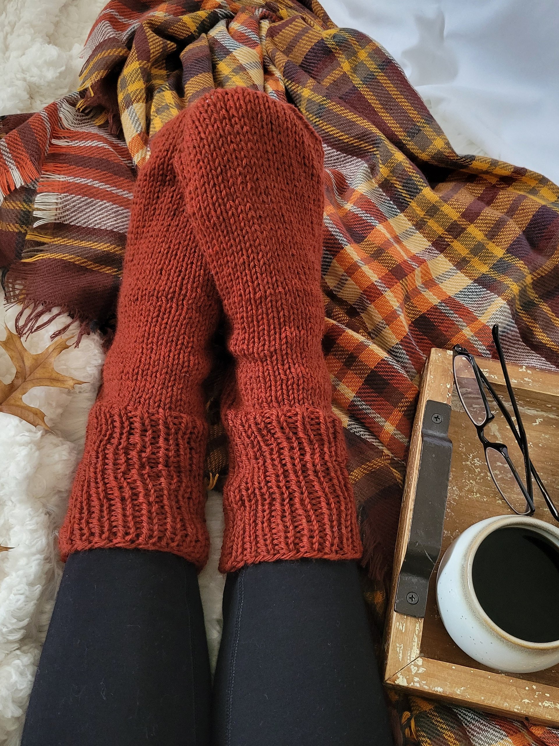 Cozy Cabin Sock Knitting Pattern - Cozy Cottage product image (2)
