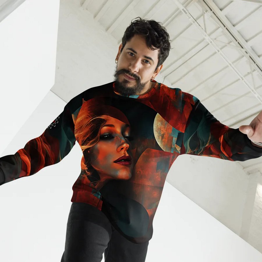 The Red Lady I Sweatshirt product image (4)