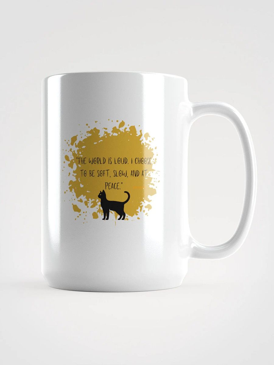 Soft and Peaceful Cat Mug product image (1)